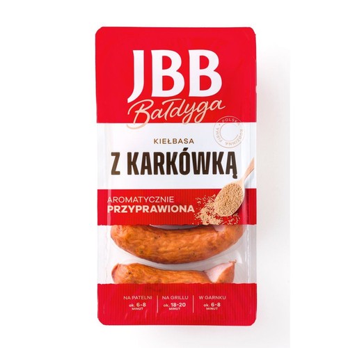 Kiełbasa z karkówką JBB 470 g