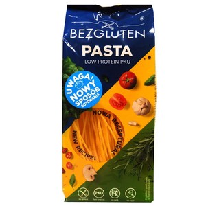 Makaron niskobiałkowu PKU- spaghetti Bezgluten 250 g