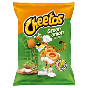 Chrupki kukurydziane o smaku zielonej cebulki Cheetos 130 g