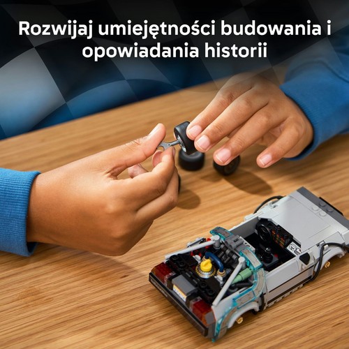 Speed Champions Wehikuł czasu z Powrotu do przyszłości 77256 LEGO 1 sztuka