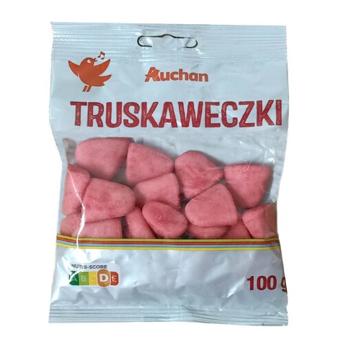 Żelki truskaweczki Auchan 100 g