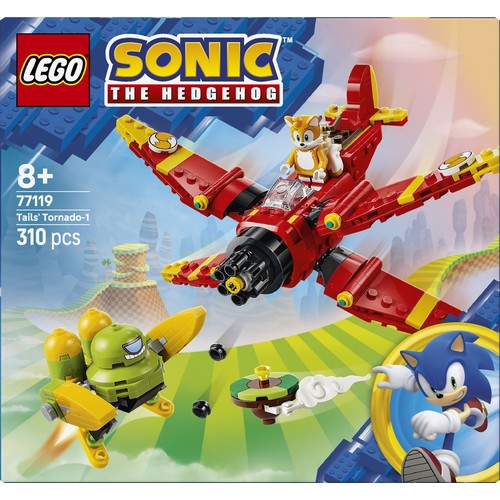 Sonic the Hedgehog Tails i Tornado-1 77119 LEGO 1 sztuka
