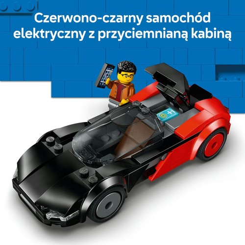 Zestaw City Supersamochód elektryczny 60486, zabawka i minifigurka LEGO 1 sztuka