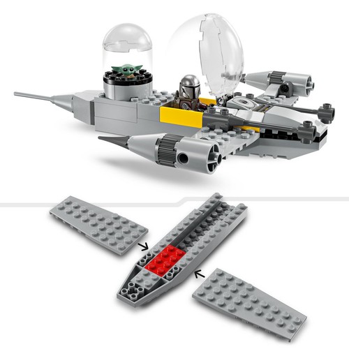 Star Wars™ Myśliwiec N-1 Mando i Grogu 75410 LEGO 1 sztuka