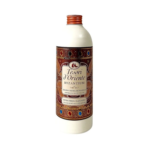 Kremowy płyn do kąpieli Byzantium Czarna Róża i Labdanum Tesori d'Oriente 500 ml