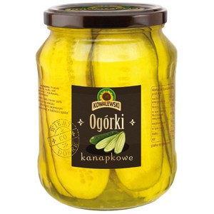 Ogórki kanapkowe Kowalewski 650 g