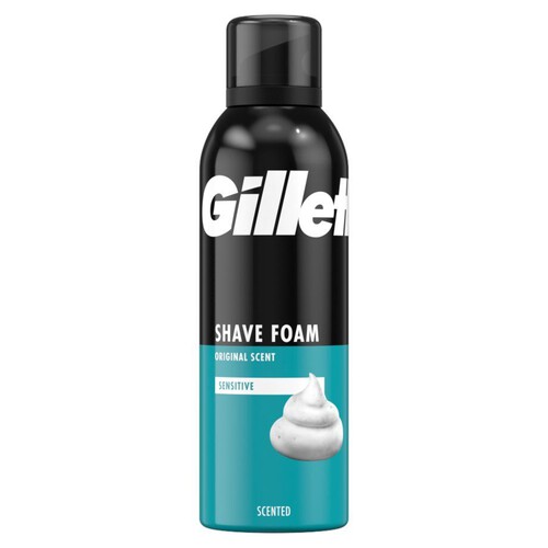 Pianka do golenia skóry wrażliwej Gillette 200 ml