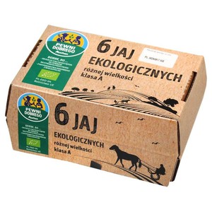 Jaja ekologiczne Pewni Dobrego 6 sztuk
