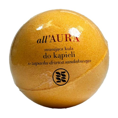 Kula do kąpieli o zapachu drzewa sandałowego all'Aura 150 g