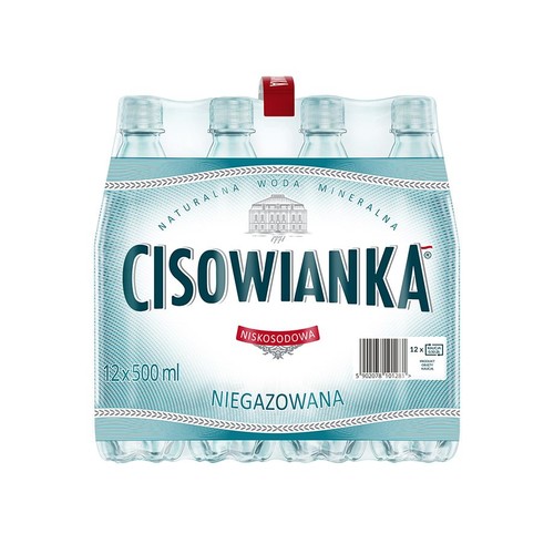 Woda niegazowana Cisowianka 12 x 0,5 l