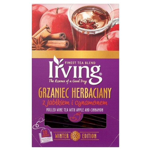 Grzaniec jabłko z cynamonem 20 x 2 g Irving 40 g