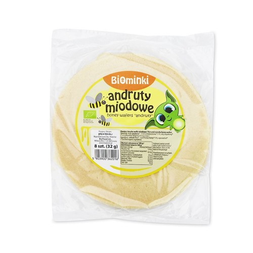 BIO Andruty miodowe Biominki 32 g