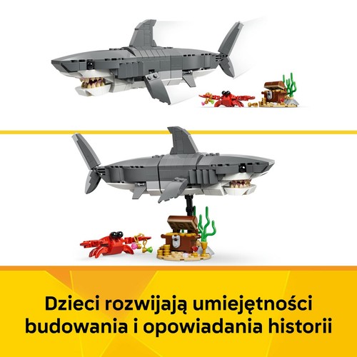 Creator Groźny rekin i skrzynia ze skarbem 31381 LEGO 1 sztuka