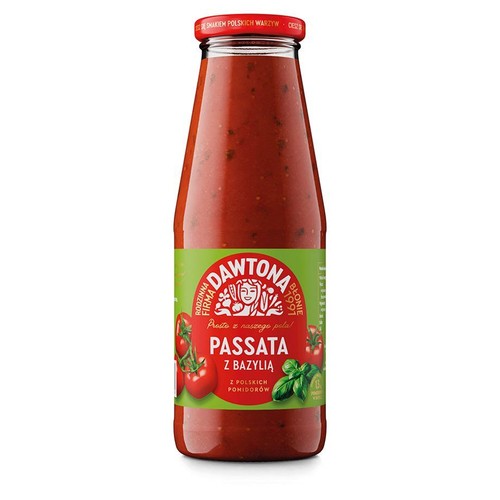 Passata pomidorowa Rustica z bazylią Dawtona 690 g