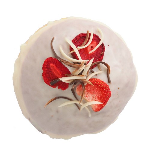 Pączek z truskawkami premium Cukiernia Olsza 100 g