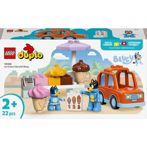 DUPLO Bluey Wyprawa po lody z Blue 10458 LEGO 1 sztuka