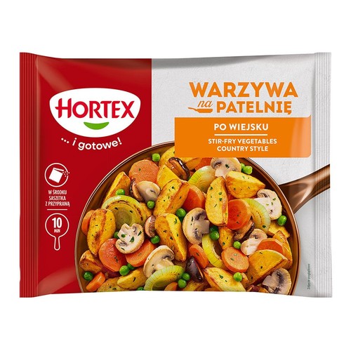 Warzywa na patelnię po wiejsku z grzybami  Hortex 450 g