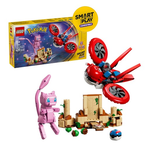 Pokémon SMART Play: Poszukiwania Mitycznego Mew za pomocą drona 72161 LEGO 1 sztuka