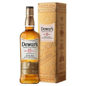 15YO Blended Scotch Whisky 40% puszka Dewar's 700 ml