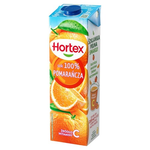 Sok pomarańczowy 100% Hortex 1 l