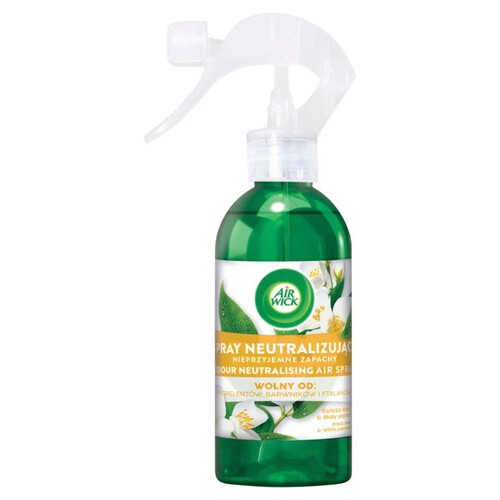 Spray neutralizujący nieprzyjemne zapachy Biały jaśmin Air Wick 237 ml