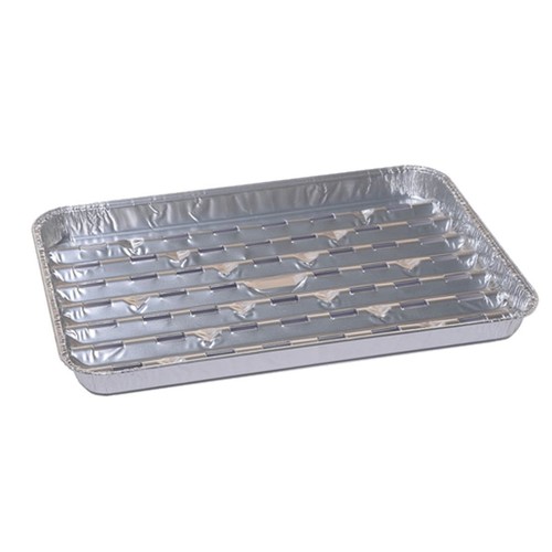Tacka aluminiowa na grilla Alfatec 10 sztuk