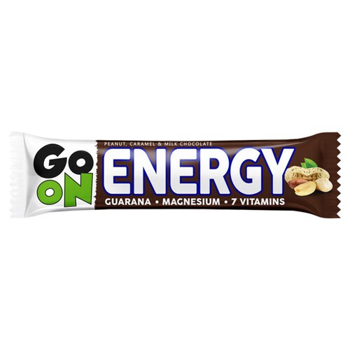 Energy Baton z orzeszkami arachidowymi i karmelem Go On 50 g