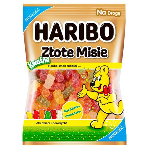 Żelki złote misie kwaśne  Haribo 85 g