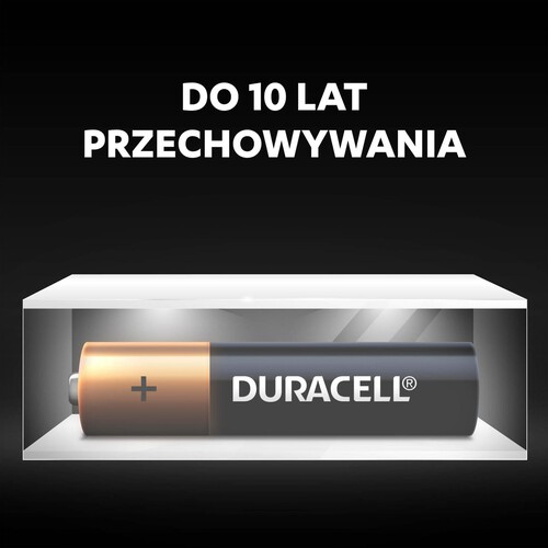 Baterie alkaliczne AAA (R3) Duracell 4 sztuki 