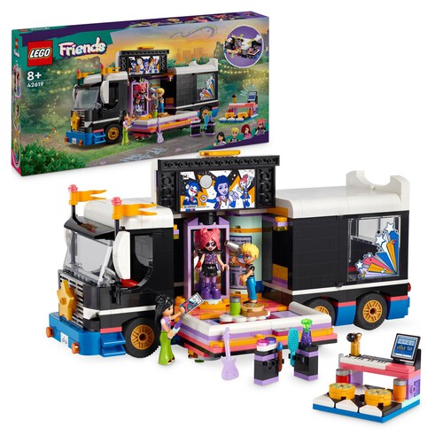 Friends Autobus koncertowy gwiazdy popu 42619 LEGO 1 sztuka