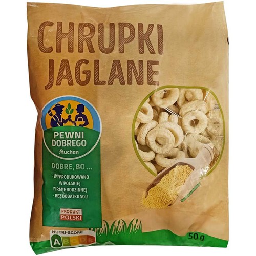 Chrupki jaglane Pewni Dobrego 50 g