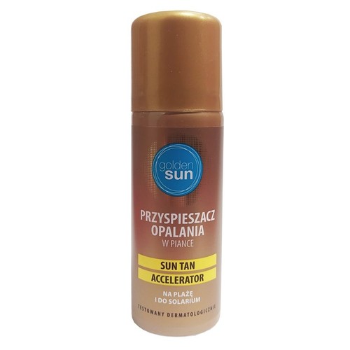 Przyspieszacz opalania w piance Golden Sun 50 ml