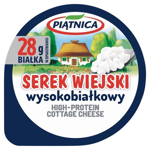 Serek wiejski wysokobiałkowy 30g białka Piątnica 200 g