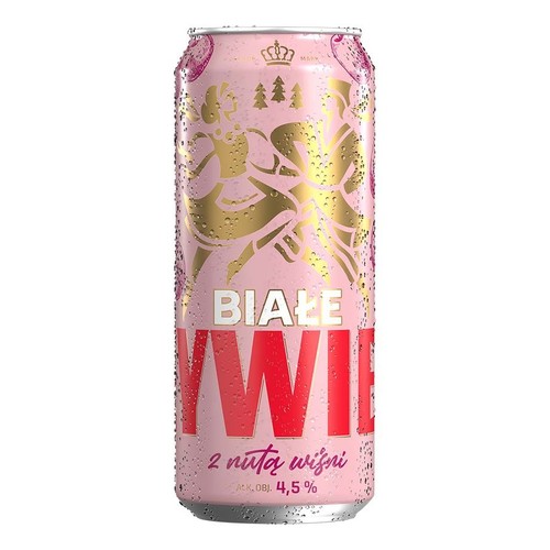 Piwo Białe z nutą wiśni alk. 4,5% obj. Żywiec 4 x 500 ml