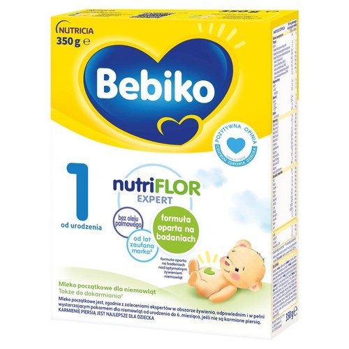 Mleko początkowe dla niemowląt Bebiko 350 g 