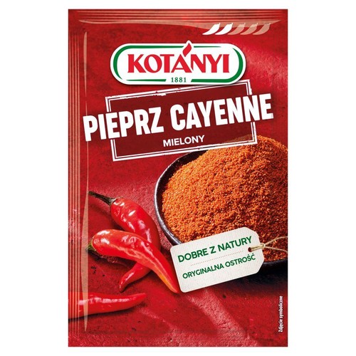 Pieprz cayenne mielony  Kotányi 25 g 