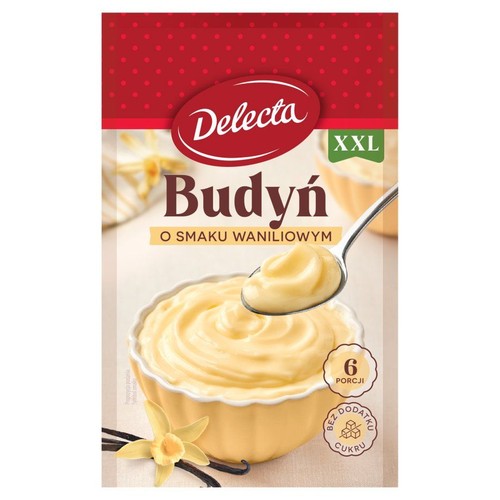 Budyń o smaku waniliowym 6 porcji Delecta 64 g