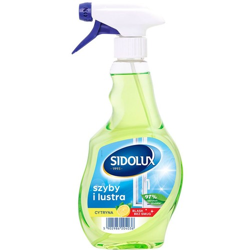 Płyn do mycia szyb bez smug Lemon Sidolux 500 ml