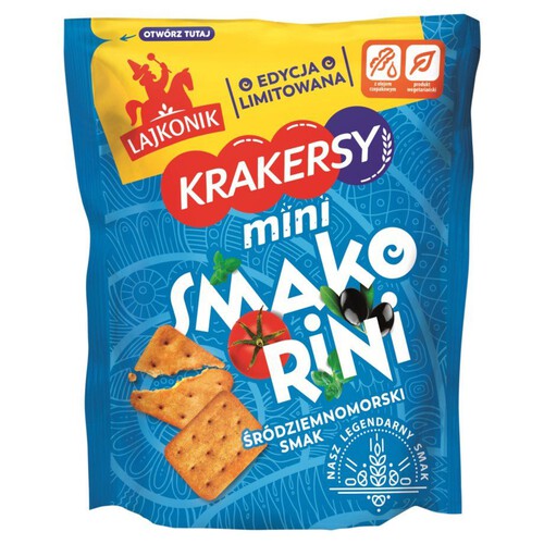 Krakersy mini Smakorini  Lajkonik 100 g