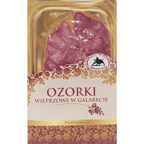 Ozorki wieprzowe  w galarecie ZMB Białystok 100 g