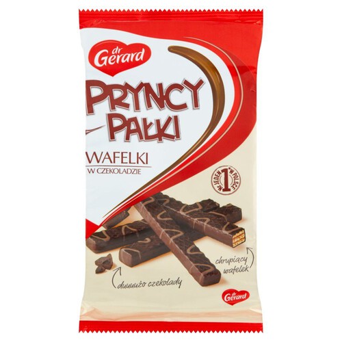 Pryncypałki wafelki z kremem kakaowym w czekoladzie dr Gerard 235 g