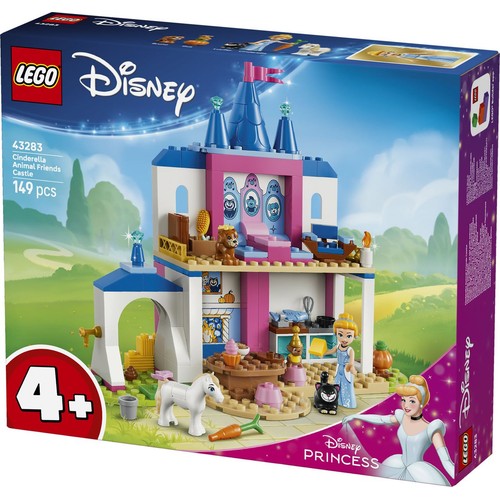 Disney Princess Zamek Kopciuszka i jej zwierzęcych przyjaciół 43283 LEGO 1 sztuka