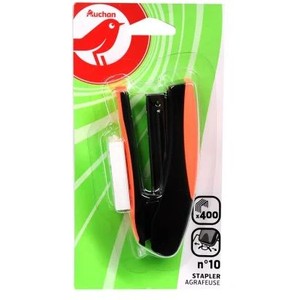 Zszywacz + 400 Zszywek Nr 10 Auchan zestaw
