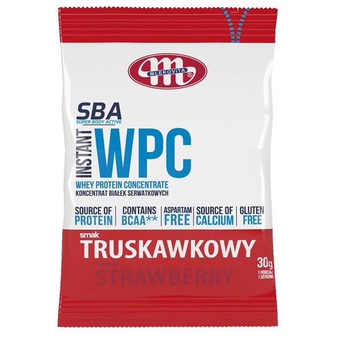 Super body active wpc 80 truskawka Mlekovita 30 g