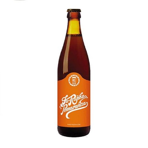 Piwo smakowe pszeniczne Jurajska Pomarańcza alk. 4,7% obj. Na Jurze 500 ml