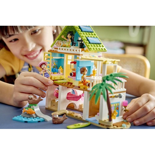Zestaw konstrukcyjny Friends Domek na plaży z fokami 42699 LEGO 1 sztuka