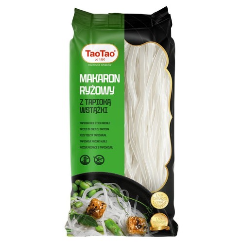 Makaron ryżowy z tapioką wstążki Tao Tao 200 g
