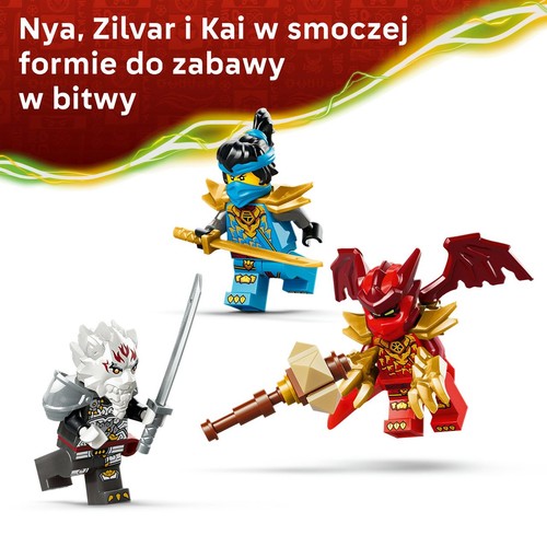 NINJAGO Zilvar i smocza bestia Grimtak 71863 LEGO 1 sztuka