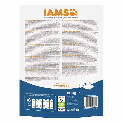Karma sucha dla kotów z tuńczykiem IAMS 800 g