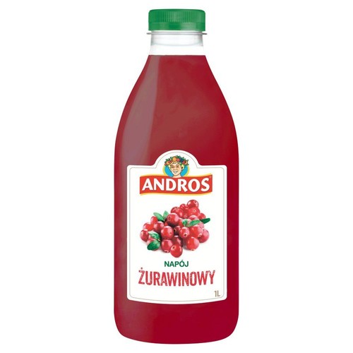 Napój żurawinowy  Andros 1 l